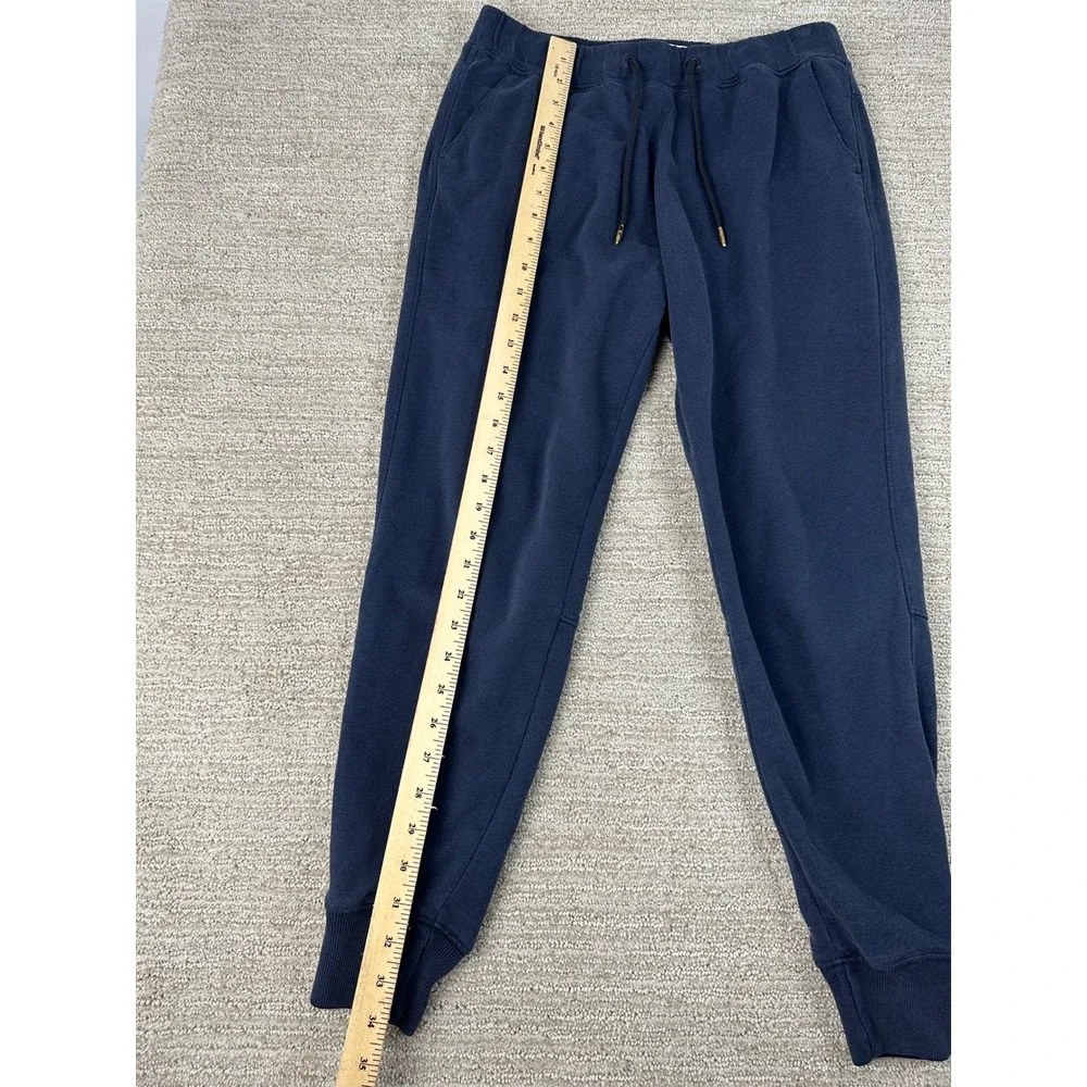 Abercrombie & Fitch Mens Navy Blue Soft A&F Fleece Joggers Sweatpants Small